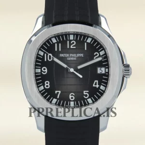 Replica Patek Philippe Aquanaut 40mm 5167A-001 Men's Rubber Band Automatic