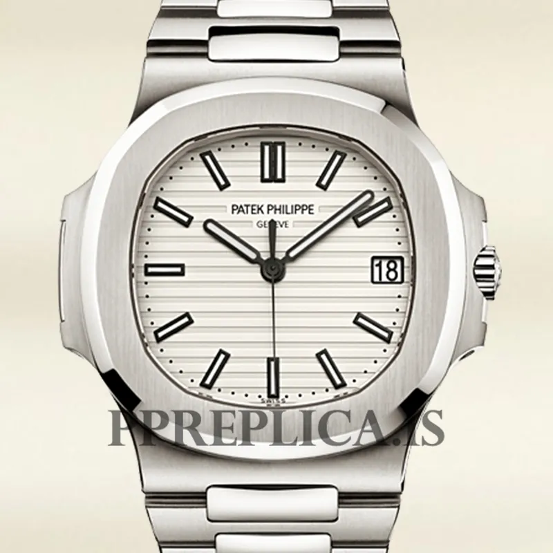 Replica Patek Philippe Nautilus 5711/1A-011 40mm Men's White Dial