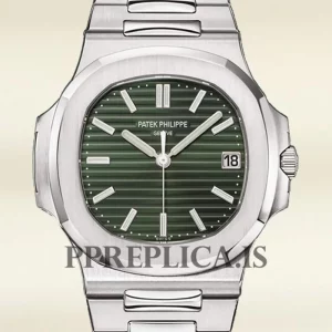 Replica Patek Philippe Nautilus 5711/1A-014 Men's 40mm Silver-tone Bracelet