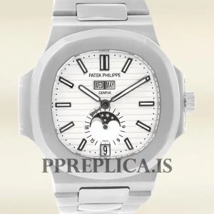 Fake Patek Philippe Nautilus Men's 5726/1A-010 40mm White Dial Automatic
