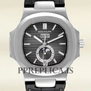Patek Philippe Replica Nautilus 5726A-001 Men's 40mm Automatic Dark Gray Dial