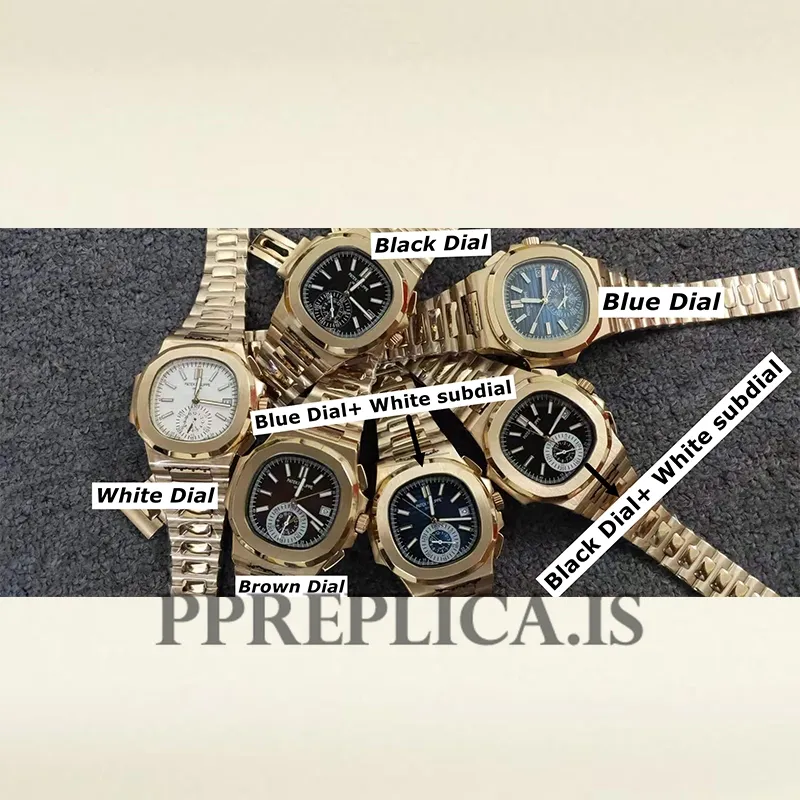 Patek Philippe Replica Nautilus Men's 40mm 5980/1R-001 Automatic - Image 5