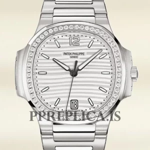 Fake Patek Philippe Nautilus 32mm 7118/1200A-010 Ladies Quartz Bracelet