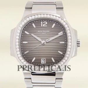 Patek Philippe Replica Nautilus 7118/1200A-011 Ladies 32mm Gray Dial/Black Dial Quartz