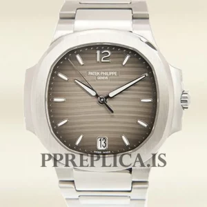 Fake Patek Philippe Nautilus 7118/1A-011 Ladies 32mm Silver-tone
