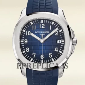 Replica Patek Philippe Aquanaut 40mm Men's 5168G-001 Blue Dial