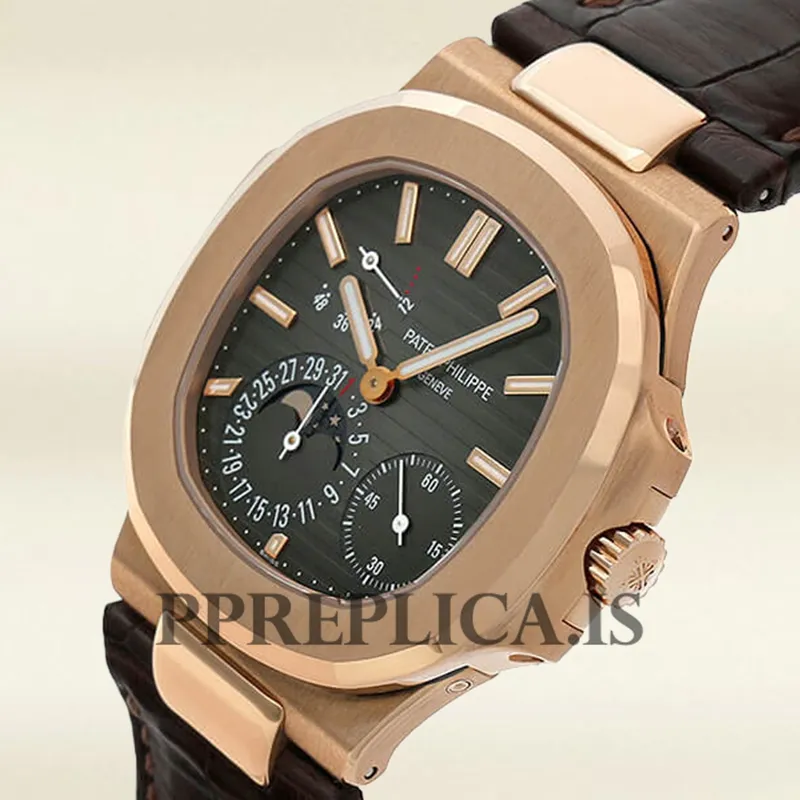 Replica Patek Philippe Nautilus Men's 5712R-001 40mm Grey Dial Automatic - Image 3