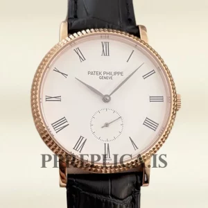 Fake Patek Philippe Calatrava Men's 40mm 3919J Automatic White Dial