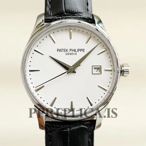 Fake Patek Philippe Calatrava 40mm Men's 5227G-001 White Dial