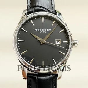 Fake Patek Philippe Calatrava 5227G-010 Men's 40mm Silver-tone