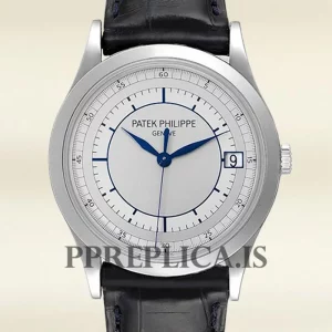 Fake Patek Philippe Calatrava 40mm Men's 5296G White Dial