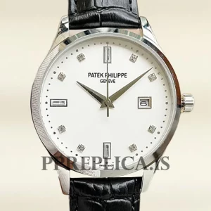 Patek Philippe Replica Calatrava Men's CalatravaWSL003 40mm White Dial Automatic
