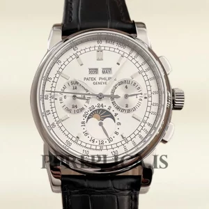 Patek Philippe Replica Grand Complications 40mm Men's REF.5970 Silver-tone White Dial